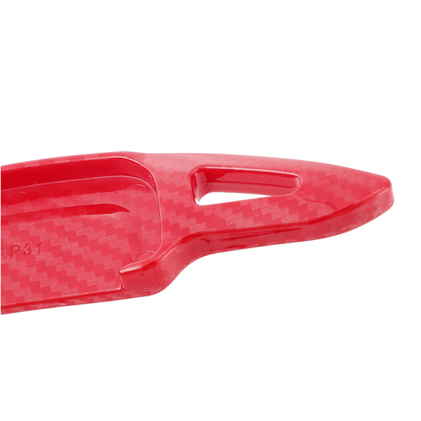 Carbon Look Steering Wheel Paddle Shifter Extension For Mazda 3 CX-30