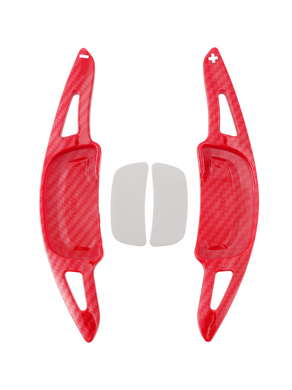 Carbon Look Steering Wheel Paddle Shifter Extension For Mazda 3 CX-30