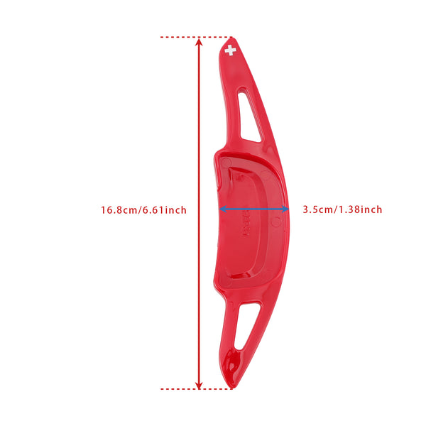 Carbon Look Steering Wheel Paddle Shifter Extension For Mazda 3 CX-30