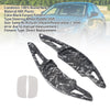 Carbon Look Steering Wheel Paddle Shifter Extension For Mazda 3 CX-30