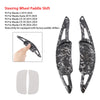 Carbon Look Steering Wheel Paddle Shifter Extension For Mazda 3 CX-30
