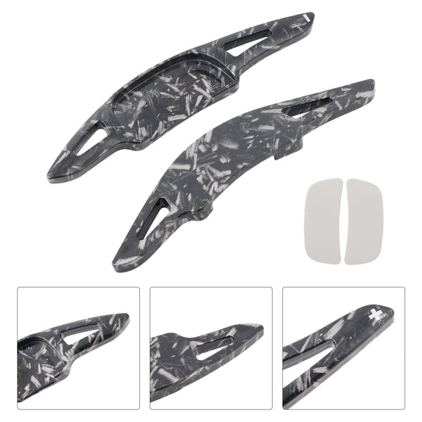 Carbon Look Steering Wheel Paddle Shifter Extension For Mazda 3 CX-30