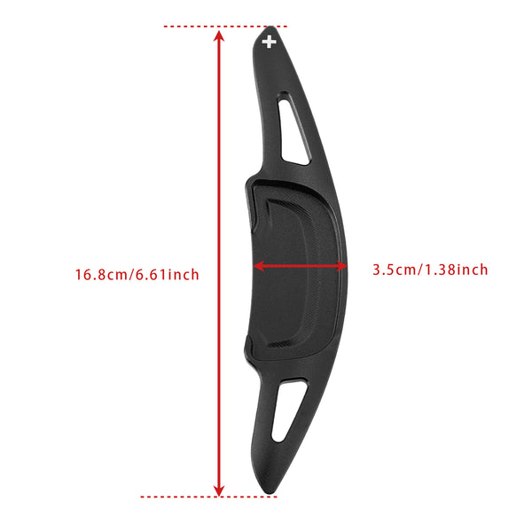 Carbon Look Steering Wheel Paddle Shifter Extension For Mazda 3 CX-30