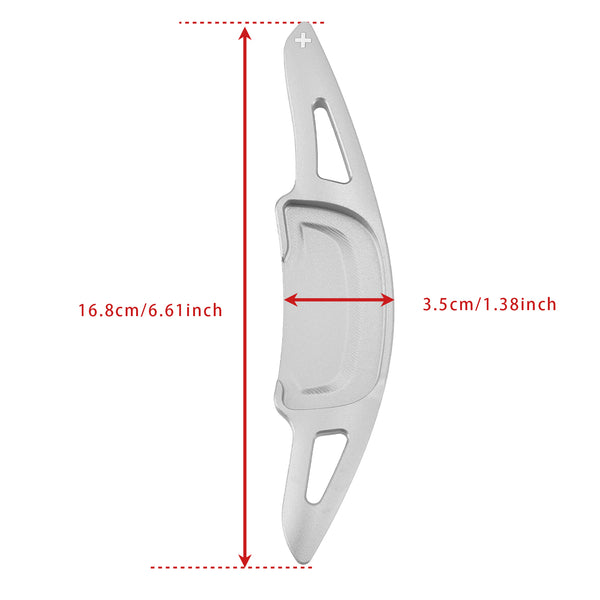 Carbon Look Steering Wheel Paddle Shifter Extension For Mazda 3 CX-30