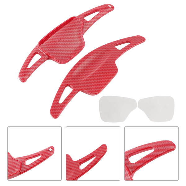 Carbon Look Steering Wheel Paddle Shifter Extension For Cadillac XT4