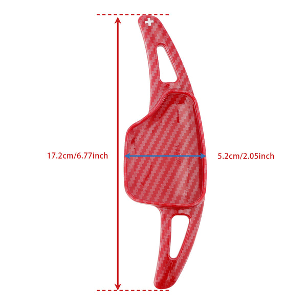 Carbon Look Steering Wheel Paddle Shifter Extension For Cadillac XT4