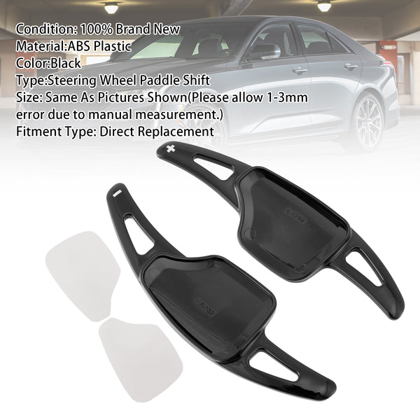 Carbon Look Steering Wheel Paddle Shifter Extension For Cadillac XT4