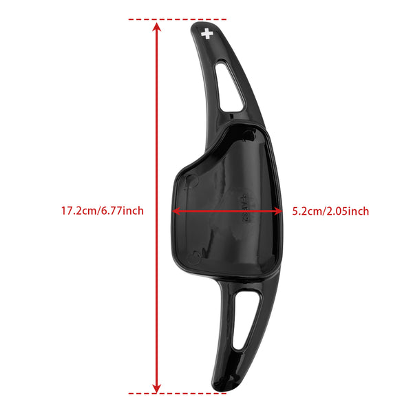 Carbon Look Steering Wheel Paddle Shifter Extension For Cadillac XT4