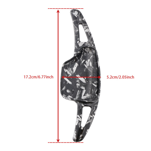 Carbon Look Steering Wheel Paddle Shifter Extension For Cadillac XT4