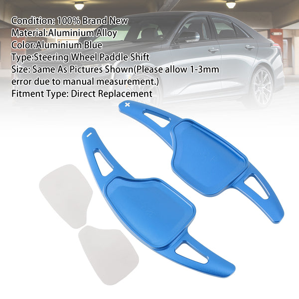 Carbon Look Steering Wheel Paddle Shifter Extension For Cadillac XT4