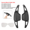 Carbon Look Steering Wheel Paddle Shifter Extension For Cadillac XT4