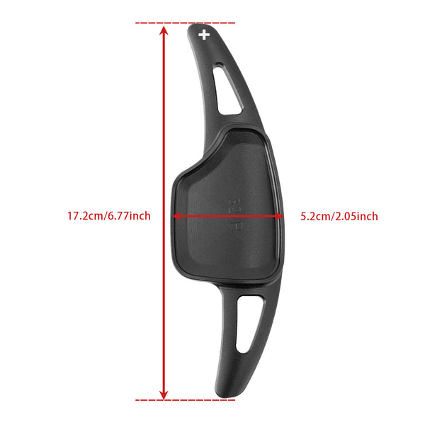 Carbon Look Steering Wheel Paddle Shifter Extension For Cadillac XT4