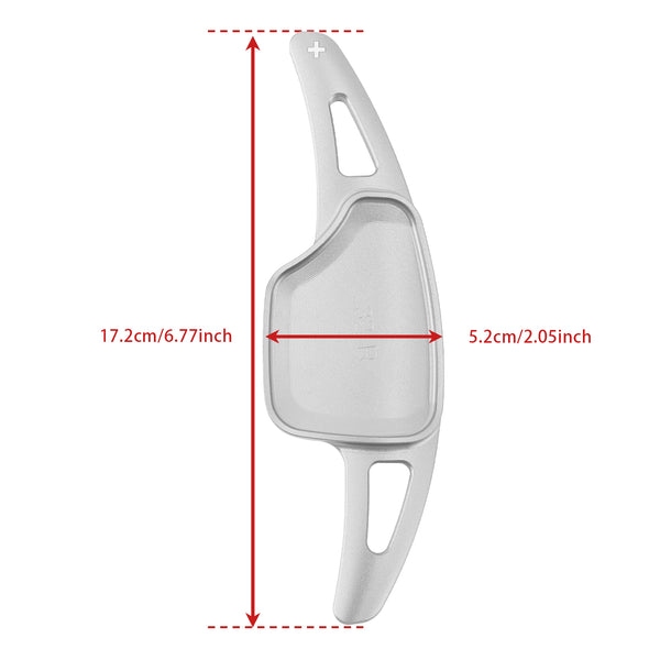 Carbon Look Steering Wheel Paddle Shifter Extension For Cadillac XT4