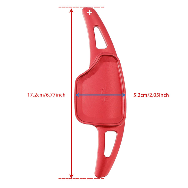 Carbon Look Steering Wheel Paddle Shifter Extension For Cadillac XT4