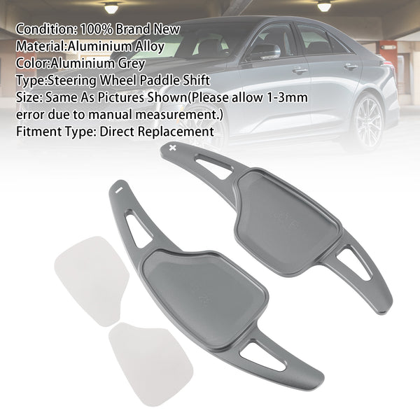 Carbon Look Steering Wheel Paddle Shifter Extension For Cadillac XT4