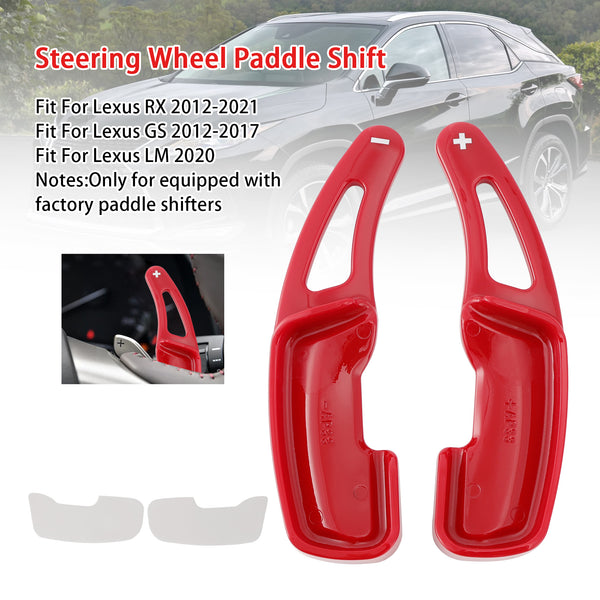 Carbon Look Steering Wheel Paddle Shifter Extension For Lexus RX GX