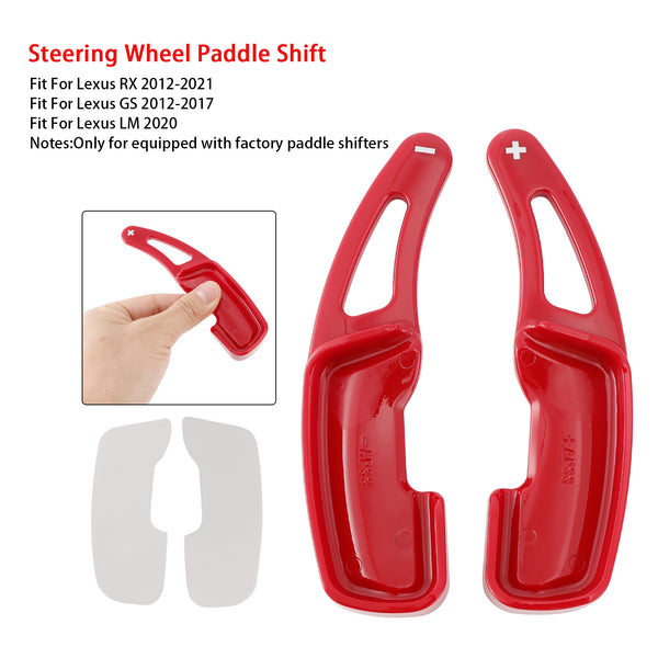 Carbon Look Steering Wheel Paddle Shifter Extension For Lexus RX GX