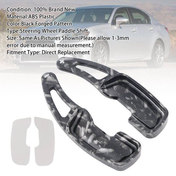 Carbon Look Steering Wheel Paddle Shifter Extension For Lexus RX GX