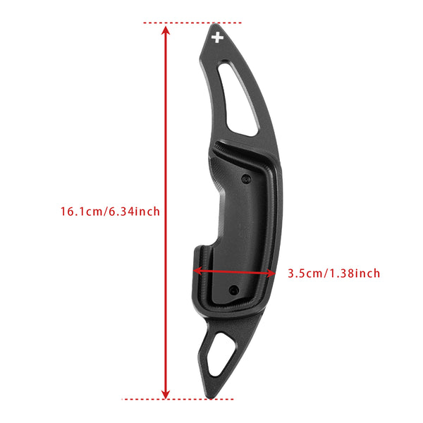 Carbon Look Steering Wheel Paddle Shifter Extension For Lexus RX GX