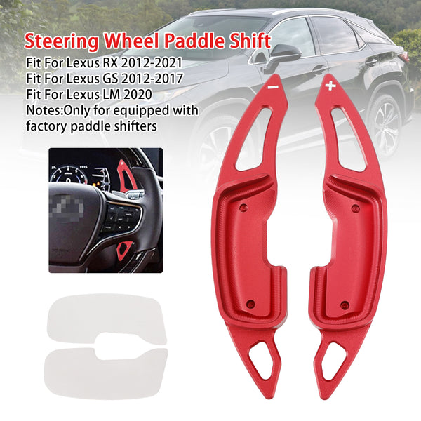 Carbon Look Steering Wheel Paddle Shifter Extension For Lexus RX GX