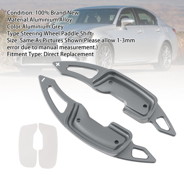 Carbon Look Steering Wheel Paddle Shifter Extension For Lexus RX GX