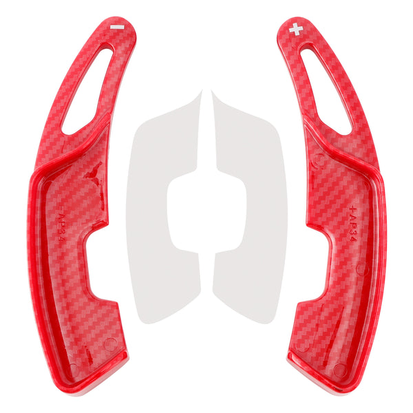 Carbon Look Steering Wheel Paddle Shifter Extension For Lexus RX NX