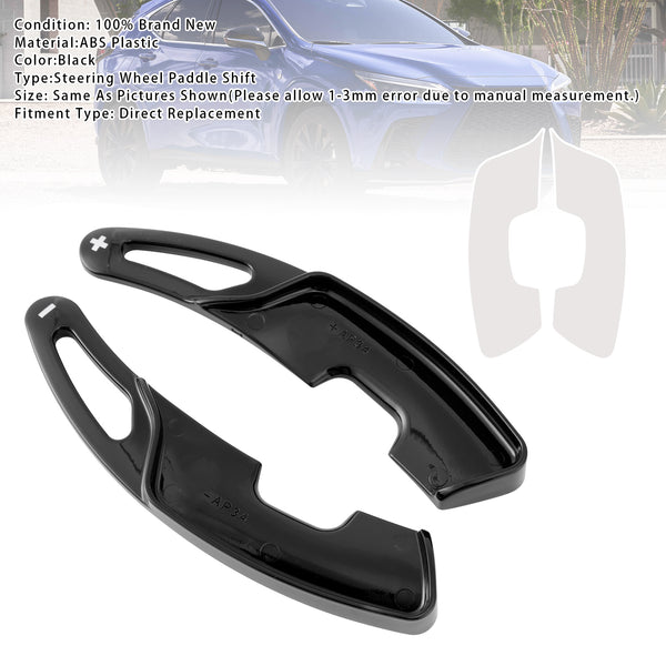 Carbon Look Steering Wheel Paddle Shifter Extension For Lexus RX NX