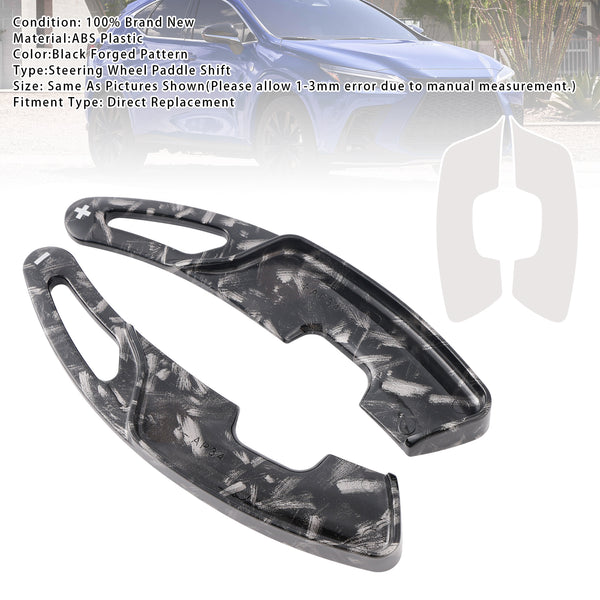 Carbon Look Steering Wheel Paddle Shifter Extension For Lexus RX NX
