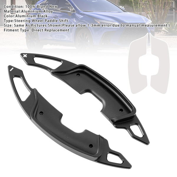 Carbon Look Steering Wheel Paddle Shifter Extension For Lexus RX NX
