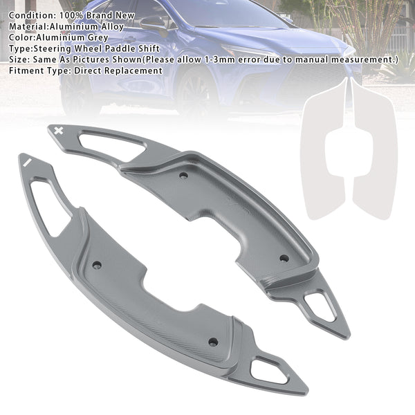 Carbon Look Steering Wheel Paddle Shifter Extension For Lexus RX NX
