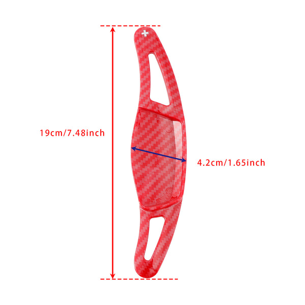 Carbon Look Steering Wheel Paddle Shifter Extension For Suzuki Swift Vitara