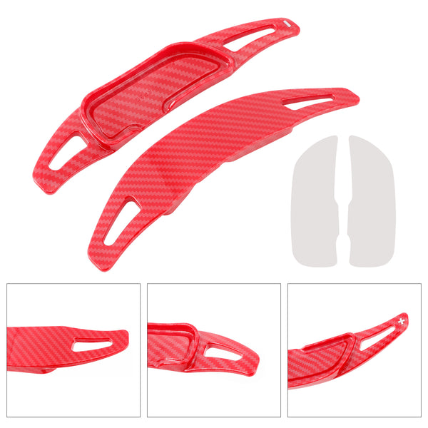 Carbon Look Steering Wheel Paddle Shifter Extension For Mercedes Benz AMG