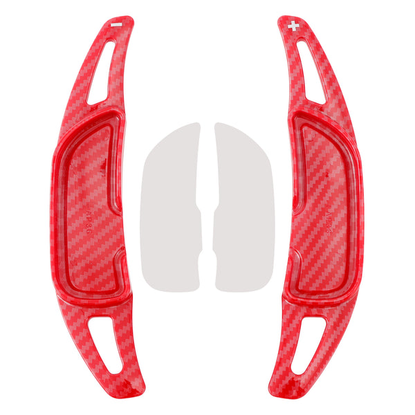 Carbon Look Steering Wheel Paddle Shifter Extension For Mercedes Benz AMG