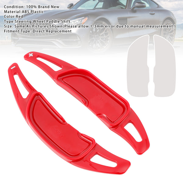 Carbon Look Steering Wheel Paddle Shifter Extension For Mercedes Benz AMG