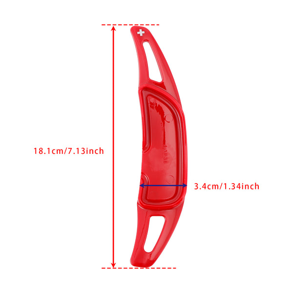 Carbon Look Steering Wheel Paddle Shifter Extension For Mercedes Benz AMG