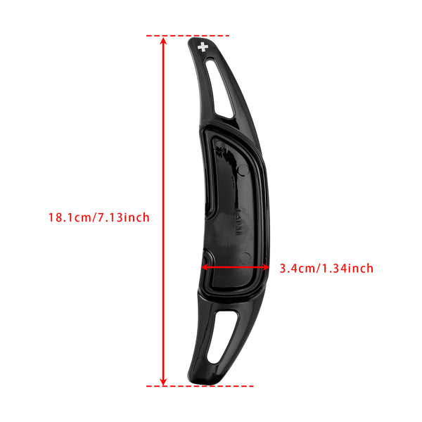 Carbon Look Steering Wheel Paddle Shifter Extension For Mercedes Benz AMG