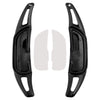Carbon Look Steering Wheel Paddle Shifter Extension For Mercedes Benz AMG