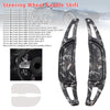 Carbon Look Steering Wheel Paddle Shifter Extension For Mercedes Benz AMG