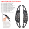 Carbon Look Steering Wheel Paddle Shifter Extension For Mercedes Benz AMG