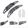 Carbon Look Steering Wheel Paddle Shifter Extension For Mercedes Benz AMG