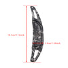 Carbon Look Steering Wheel Paddle Shifter Extension For Mercedes Benz AMG