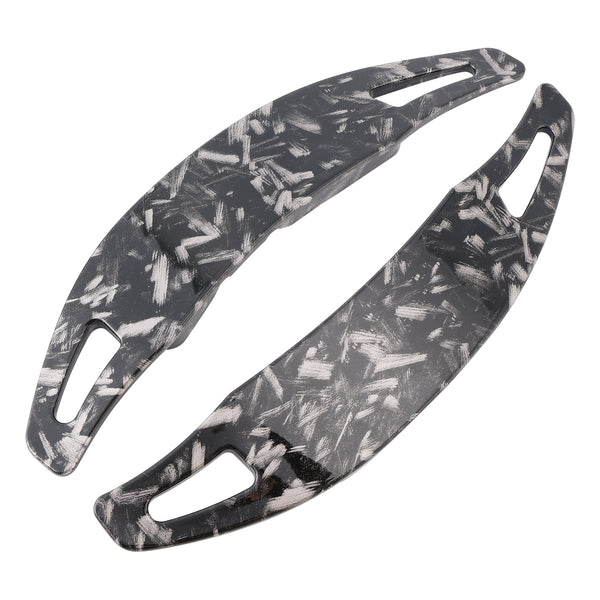 Carbon Look Steering Wheel Paddle Shifter Extension For Mercedes Benz AMG