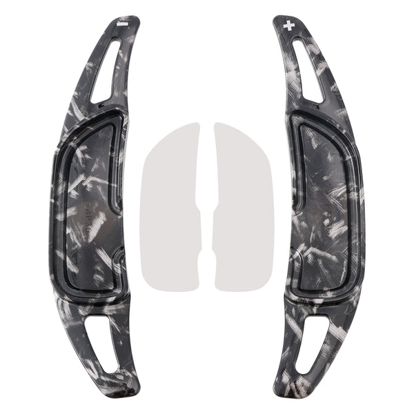 Carbon Look Steering Wheel Paddle Shifter Extension For Mercedes Benz AMG