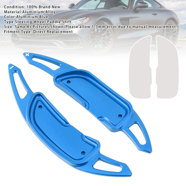 Carbon Look Steering Wheel Paddle Shifter Extension For Mercedes Benz AMG