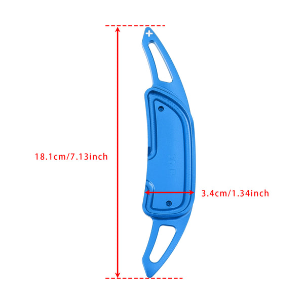Carbon Look Steering Wheel Paddle Shifter Extension For Mercedes Benz AMG