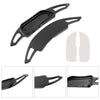 Carbon Look Steering Wheel Paddle Shifter Extension For Mercedes Benz AMG