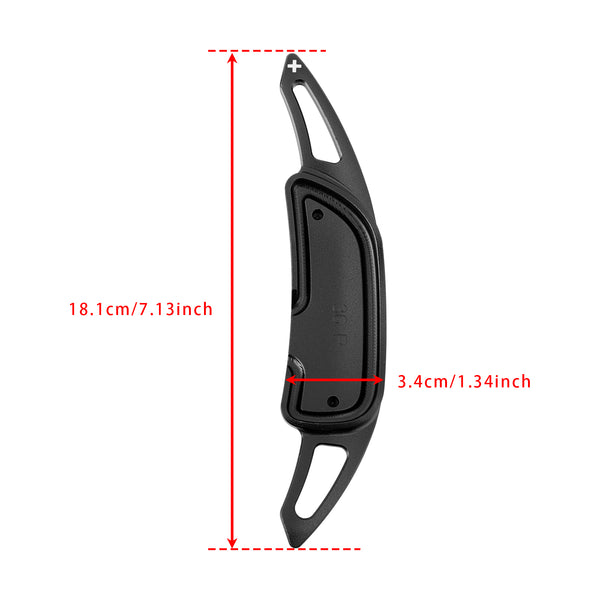 Carbon Look Steering Wheel Paddle Shifter Extension For Mercedes Benz AMG