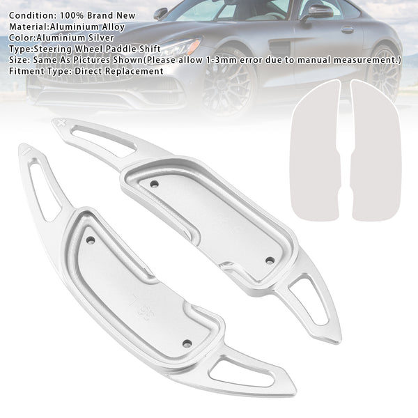 Carbon Look Steering Wheel Paddle Shifter Extension For Mercedes Benz AMG