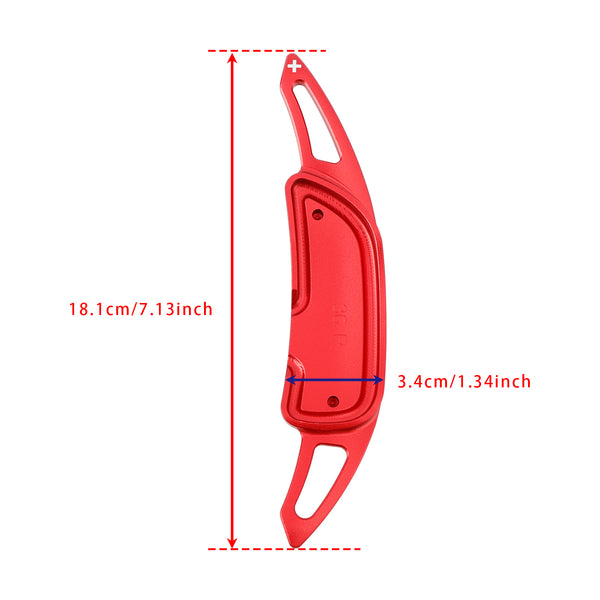 Carbon Look Steering Wheel Paddle Shifter Extension For Mercedes Benz AMG
