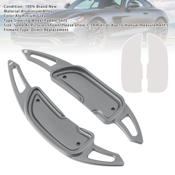 Carbon Look Steering Wheel Paddle Shifter Extension For Mercedes Benz AMG